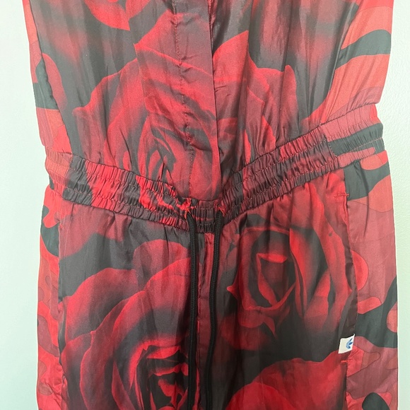 Adidas Red Floral Camo Jumpsuit - Picture 5 of 8